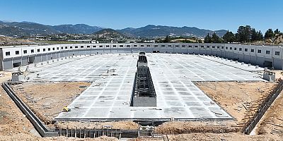 Yeni Alanya Toptancı Hali’nde sona doğru 