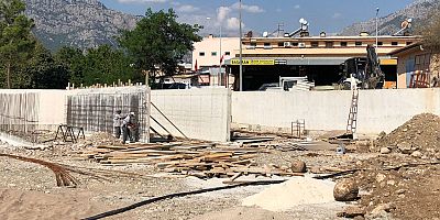 Yeni beton santralinde sona doğru…