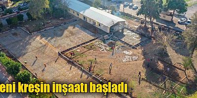 Yeni kreşin inşaatı başladı