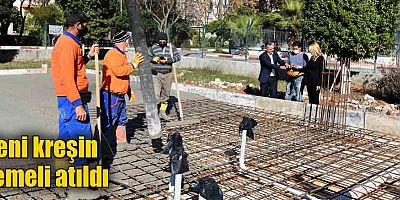 Yeni kreşin temeli atıldı