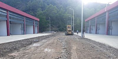 Yeni Sanayide imar yolları yapımı başladı