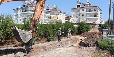 Yeni yapılaşan bölgelere hızlı alt yapı