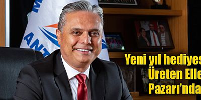 Yeni yıl hediyesi Üreten Eller Pazarı’ndan