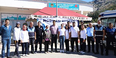 Yenice ve Çayırağası yallalarında ikinci doz aşı çalışmaları tamamlandı