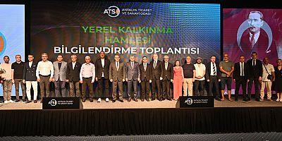 Yerel Kalkınma Hamlesi Teşvik Programı Antalya'da tanıtıldı