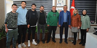 Yeşil Kemerspor’dan Başkan Topaloğlu’na ziyaret