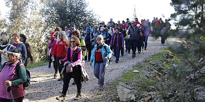 Yeşilçam yolunda doğa ile iç içe yürüyüş keyfi