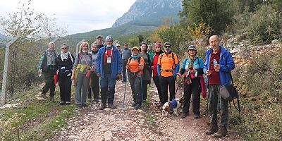 Yeşilçam yolunda doğa yürüyüşü düzenlendi