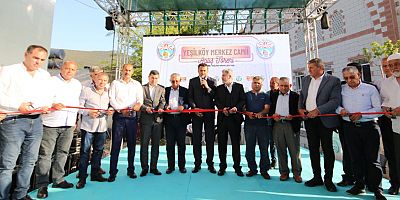 Yeşilköy Camii ibadete açıldı