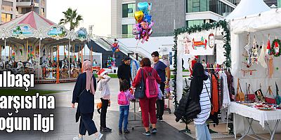 Yılbaşı Çarşısı’na yoğun ilgi