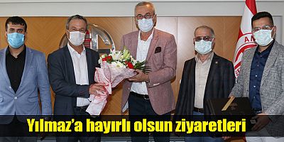 Yılmaz’a hayırlı olsun ziyaretleri