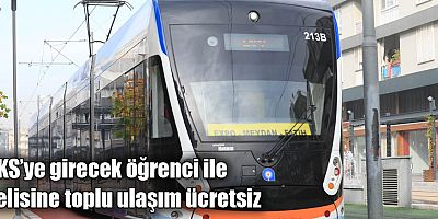 YKS’ye girecek öğrenci ile velisine toplu ulaşım ücretsiz