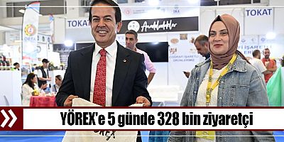 YÖREX'e 5 günde 328 bin ziyaretçi