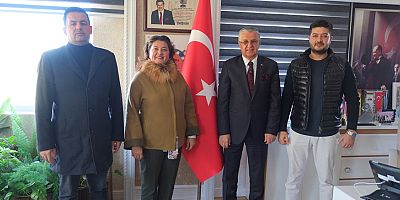 Yörük İl Hatunu’ndan Başkan Topaloğlu’na ziyaret 