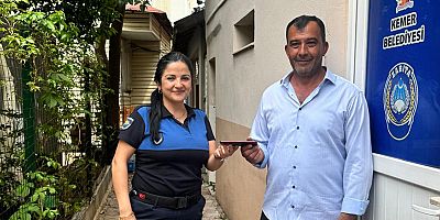 Zabıta ekipleri kayıp telefonu sahibine ulaştırdı