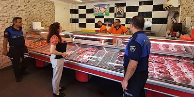 Zabıta ekiplerinden Kurban Bayramı öncesi denetimler