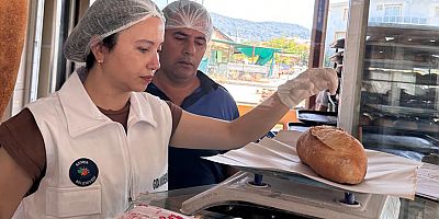 Zabıtadan fırınlarda denetim