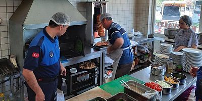 Zabıtadan gıda kontrolü