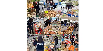 Zabıtadan gramaj kontrolü