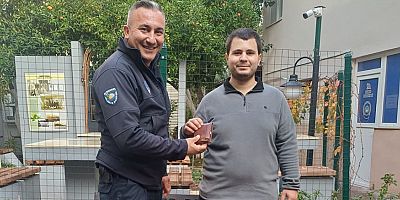 Zabıtadan örnek davranış