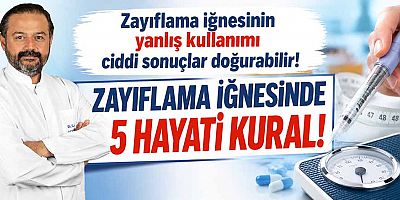 Zayıflama iğnelerinde görünmeyen tehlike!