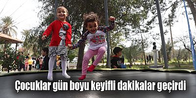 Zeytinpark çocuk sesleriyle renklendi
