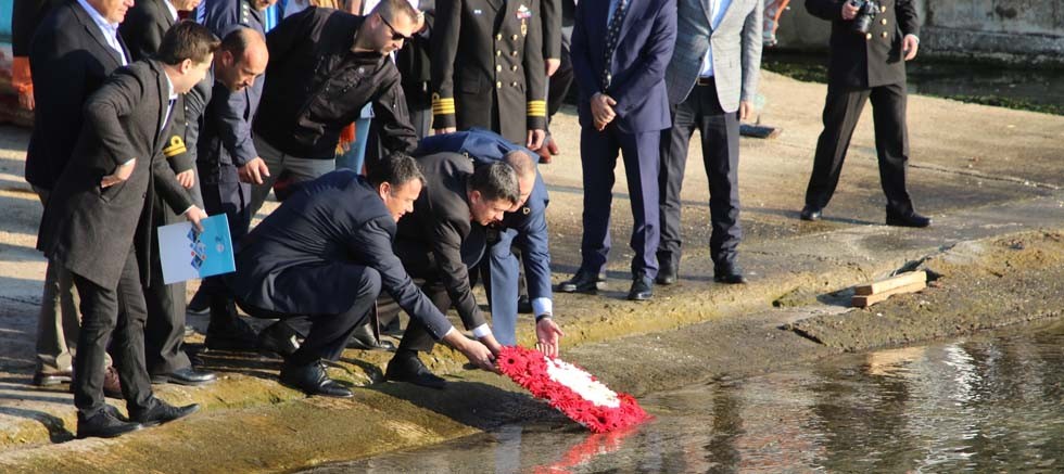 Topçu Yüzbaşı Mustafa Ertuğrul ve silah arkadaşları Kaş’ta etkinliklerle anıldı