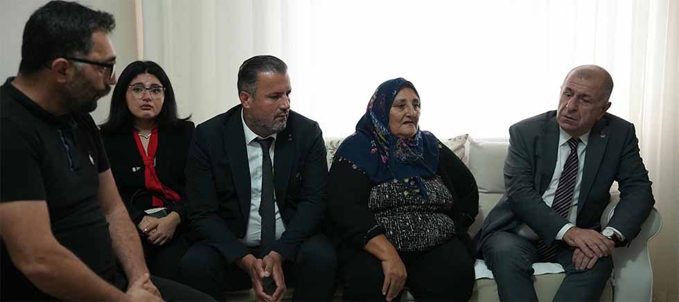 Ümit Özdağ Şehit Zekeriya Zencirli'nin ailesini ziyaret etti