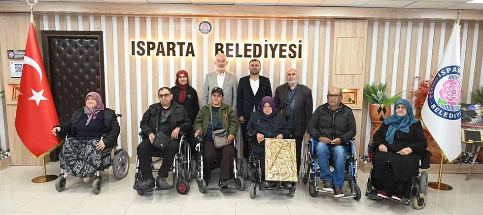 Yürüme engelli bireyler: “Şükrü Başkanımıza minnettarız”