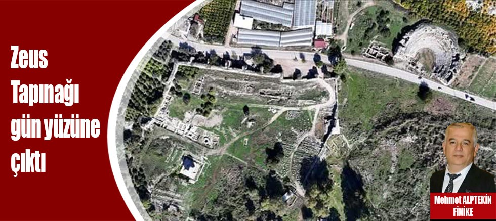 Zeus Tapınağı gün yüzüne çıktı
